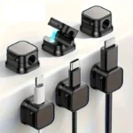 Magnetic Cable Clip Organizer Cord Holder Mobile Accessories 10 pcs