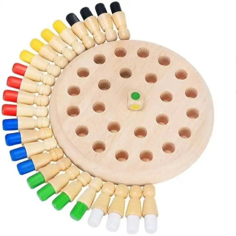 1-Matching-Games-Wooden-Memory-M4-Bhukteji-S526 Wooden memory game - Image 1