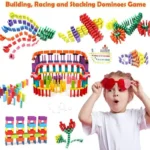 120 pcs Wooden Domino Game Toys - Image 2