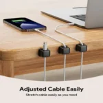 Magnetic Cable Clip Organizer Cord Holder Mobile Accessories 10 pcs - Image 2