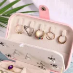 PU Big Jewellery Box Jewelry Organiser cosmetic Bags - Image 2