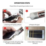 B 7000 clear adhisive glue - Image 3