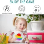 Cactus fidget pop in rainbow toy - Image 4