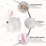 Walking and Talking Rabbit Toys - Image 4