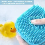 Silicon shower bath body brush with dispenser - Image 2