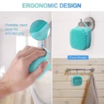 Silicon shower bath body brush with dispenser - Image 3