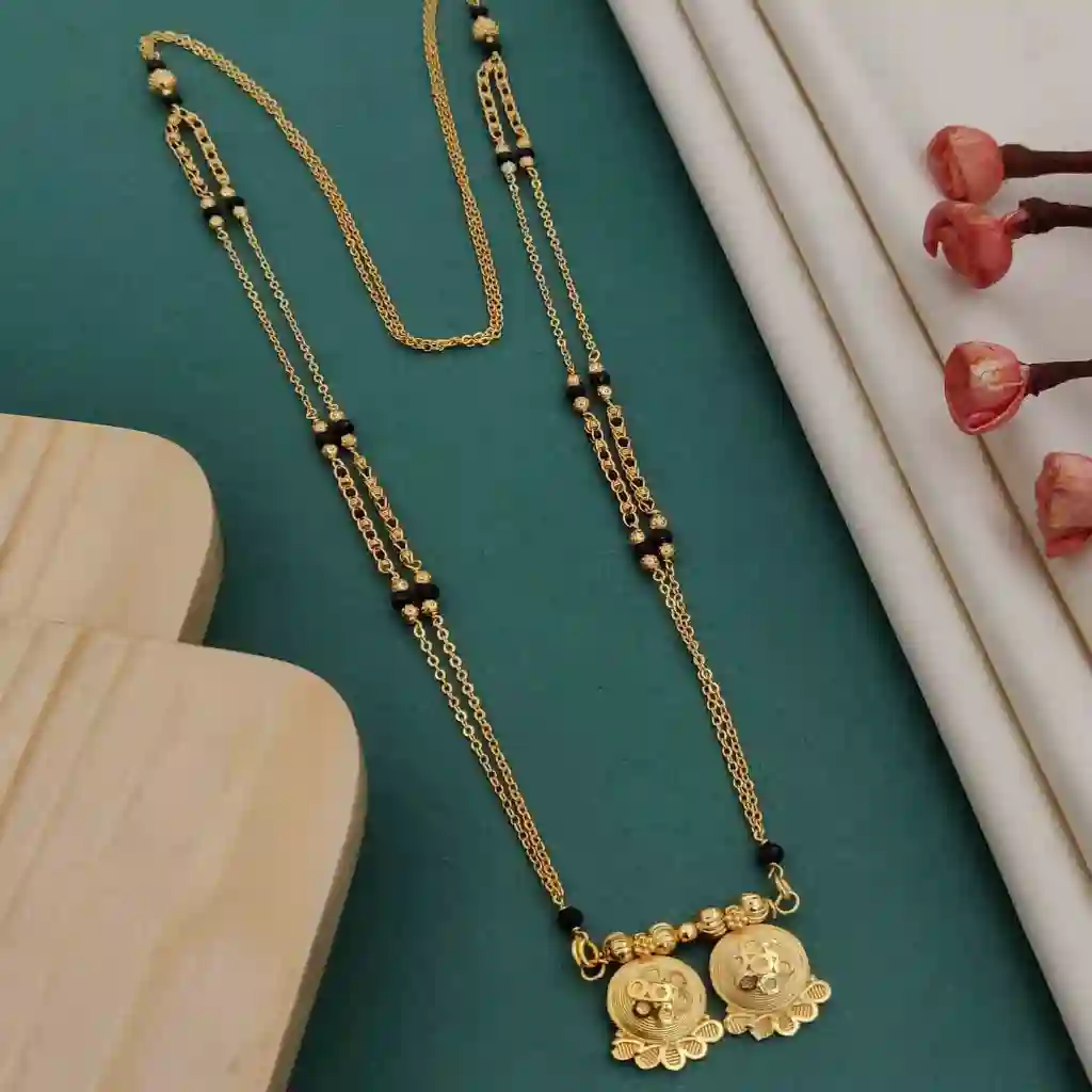bhukteji-mangalsutra-ABV347 Vaati Dokia Mangalsutra - Image 1