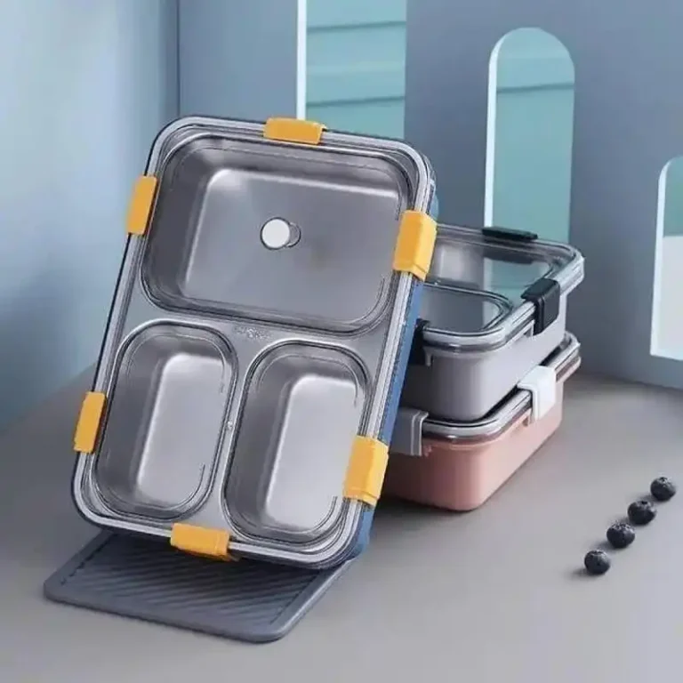 BhukTeji 1 3 Compartment Lunch Box S647