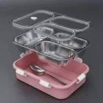 3 Compartment Lunch Box Automotive-BhukTeji - Image 5