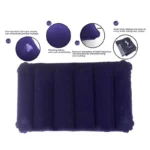 Air Inflammable Velvet Travel Pillow Neck Pillow Intex Pillow Personal Care-BhukTeji - Image 4