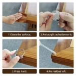 Round Shape Baby Safety Protection table Corner 5 pcs Baby Products-BhukTeji - Image 6