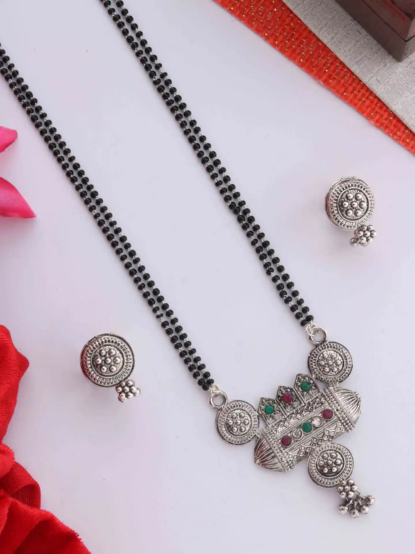 Bhukteji-1-Mangalsutra-VSLS508 Lightweight Single Bead Daily Wear Mangalsutra-BhukTeji - Image 1
