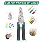 18 In 1 Folding Wire Stripper Tool Automotive-BhukTeji - Image 2