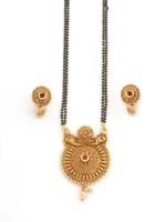 Antique Kundan Studded Wedding Mangalsutra-BhukTeji - Image 2