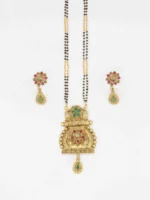 Ghoonghat Look Rajputi Jhalar Mangalsutra-BhukTeji - Image 2