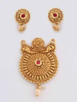 Antique Kundan Studded Wedding Mangalsutra-BhukTeji - Image 3