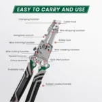 18 In 1 Folding Wire Stripper Tool Automotive-BhukTeji - Image 5