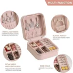 PU Mini Jewellery Box Jewelry Organiser cosmetic Bags-BhukTeji - Image 3