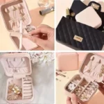 PU Mini Jewellery Box Jewelry Organiser cosmetic Bags-BhukTeji - Image 6